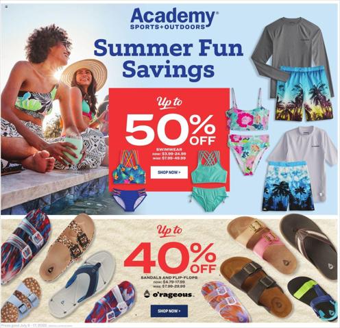 Sports offers in Cartersville GA | Academy Outdoor Ad in Academy | 7/5/2022 - 7/17/2022