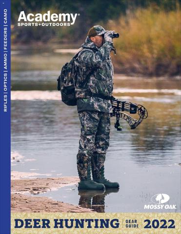 Academy catalogue | Academy Deer Hunting Gear Guide | 8/9/2022 - 11/5/2022