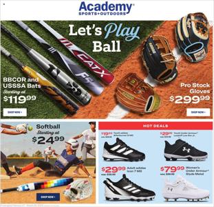 Sports offers in Gadsden AL | Academy Active Ad in Academy | 2/27/2023 - 3/26/2023
