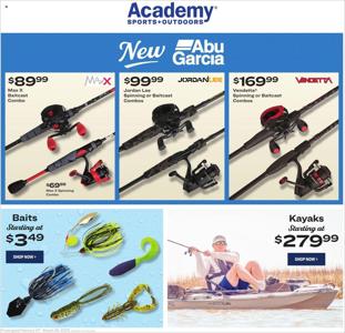 Sports offers in Dallas TX | Academy Outdoor Ad in Academy | 2/27/2023 - 3/26/2023