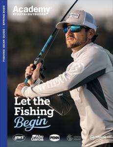 Sports offers in Woodstock GA | Academy Fishing Gear Guide in Academy | 3/27/2023 - 4/30/2023