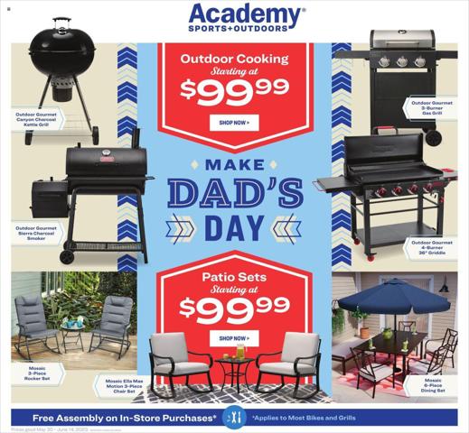 Academy catalogue in Baytown TX | Academy Outdoor Ad | 5/30/2023 - 6/14/2023