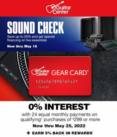 Guitar Center catalogue in Fort Worth TX | Guitar Center - Offers | 5/5/2022 - 5/18/2022