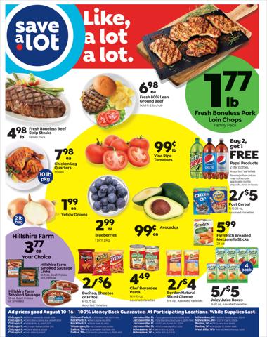Grocery & Drug offers in Decatur IL | Save a Lot weekly ad in Save a Lot | 8/10/2022 - 8/16/2022