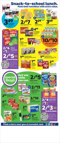 Grocery & Drug offers in Saint Peters MO | Save a Lot weekly ad in Save a Lot | 8/10/2022 - 8/16/2022