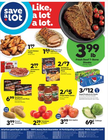 Save a Lot catalogue in Springfield IL | Save a Lot weekly ad | 9/28/2022 - 10/4/2022
