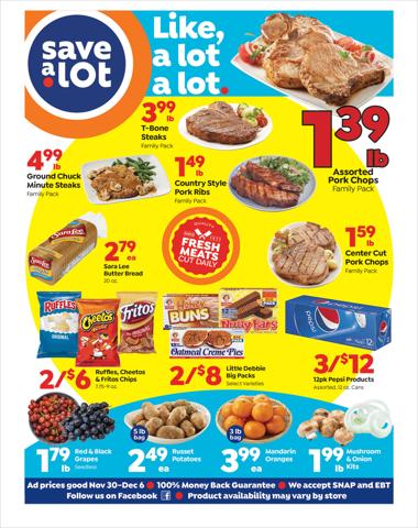 Save a Lot catalogue | Save a Lot weekly ad | 11/30/2022 - 12/6/2022