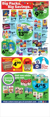 Offer on page 1 of the Save a Lot weekly ad catalog of Save a Lot