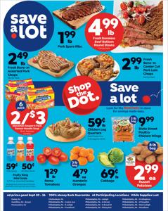 Save a Lot catalogue in Johnstown PA | Save a Lot weekly ad | 9/20/2023 - 9/26/2023