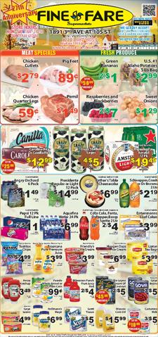 Offer on page 4 of the Fine Fare weekly ad catalog of Fine Fare