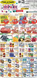 Offer on page 1 of the Fine Fare Weekly ad  catalog of Fine Fare