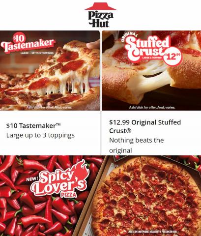 Pizza Hut catalogue in Fort Worth TX | Pizza Hut - Offers | 4/7/2022 - 5/12/2022
