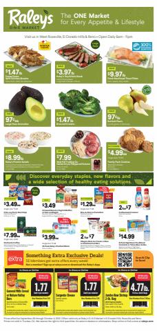 Grocery & Drug offers in Oakland CA | Raley’s O-N-E Market in Raley's | 9/28/2022 - 10/4/2022