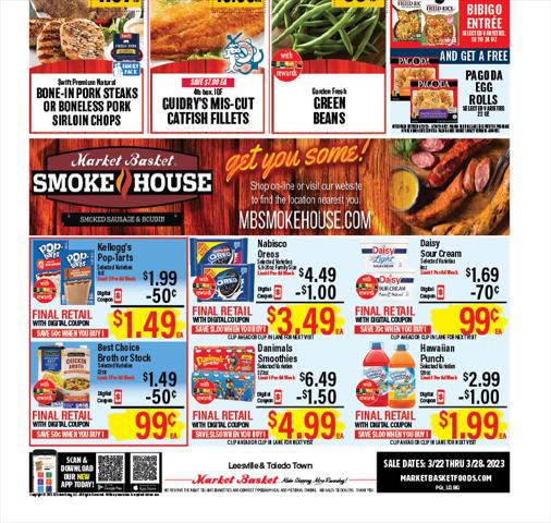 Market Basket catalogue | West Central Weekly Ad | 3/22/2023 - 3/28/2023