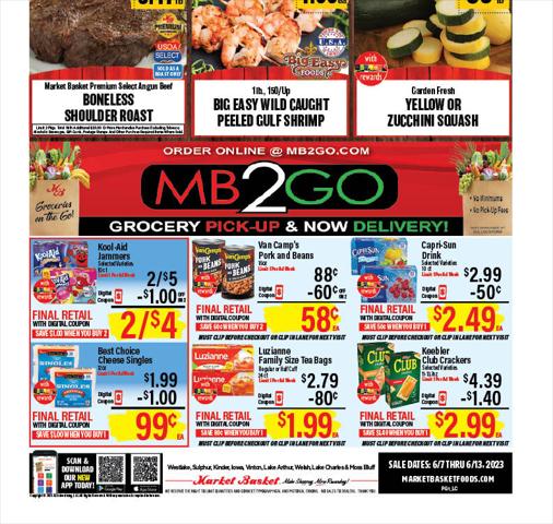 Market Basket catalogue in Lake Charles LA | Lake Charles Weekly Ad | 6/7/2023 - 6/13/2023