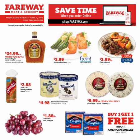Fareway catalogue | Fareway weekly ad | 3/29/2023 - 4/1/2023