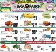 Offer on page 1 of the Baja Ranch weekly ad catalog of Baja Ranch