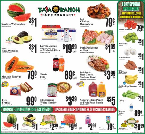 Baja Ranch catalogue in Covina CA | Baja Ranch weekly ad | 9/27/2023 - 10/3/2023