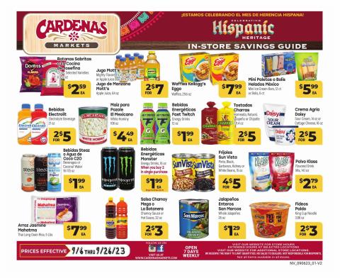 Cardenas catalogue in Las Vegas NV | Weekly Ad | 9/6/2023 - 9/26/2023