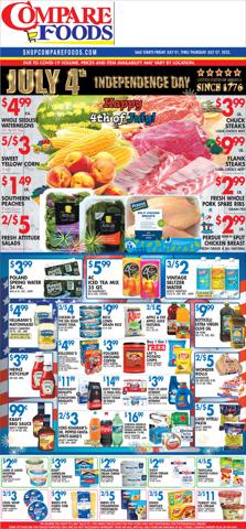 Grocery & Drug offers in Falls Church VA | Compare Foods weekly ad in Compare Foods | 7/1/2022 - 7/7/2022