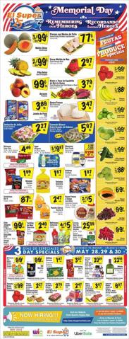Grocery & Drug offers in Huntington Park CA | El Super Weekly ad in El Super | 5/25/2022 - 5/31/2022