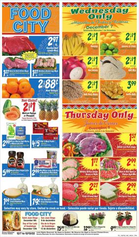 Grocery & Drug offers in Gilbert AZ | Food City flyer in Food City | 12/7/2022 - 12/13/2022