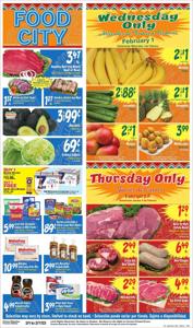 Offer on page 2 of the Food City flyer catalog of Food City