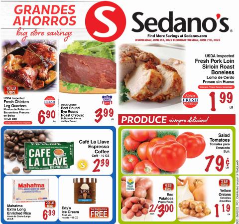 Sedano's catalogue in Miami FL | Weekly Ad | 6/2/2022 - 5/29/2022