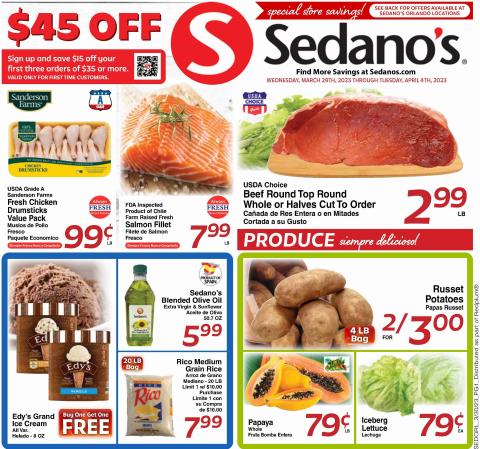 Sedano's catalogue in Orlando FL | Sedano's weekly ad | 3/29/2023 - 4/4/2023
