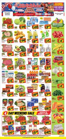 Grocery & Drug offers in Denton TX | Supermercado El Rancho Weekly ad in Supermercado El Rancho | 6/29/2022 - 7/5/2022