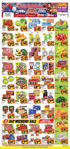 Supermercado El Rancho catalogue | Supermercado El Rancho Weekly ad | 6/29/2022 - 7/5/2022