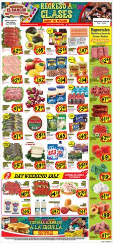 Supermercado El Rancho catalogue in Austin TX | Supermercado El Rancho Weekly ad | 8/10/2022 - 8/16/2022