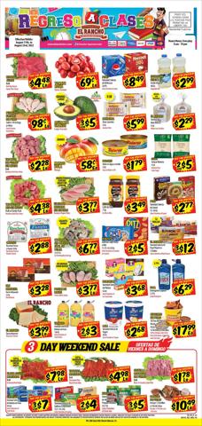 Supermercado El Rancho catalogue in Odessa TX | Supermercado El Rancho Weekly ad | 8/17/2022 - 8/23/2022