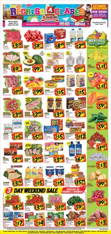 Grocery & Drug offers in Grand Prairie TX | Supermercado El Rancho Weekly ad in Supermercado El Rancho | 8/17/2022 - 8/23/2022
