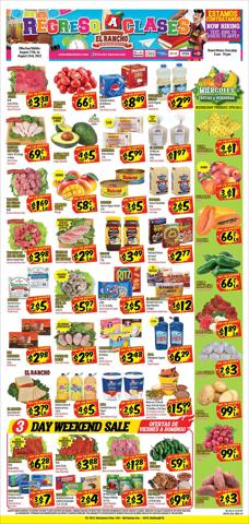 Grocery & Drug offers in Carrollton TX | Supermercado El Rancho Weekly ad in Supermercado El Rancho | 8/17/2022 - 8/23/2022