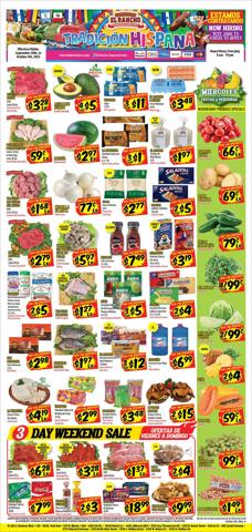 Supermercado El Rancho catalogue in Irving TX | Supermercado El Rancho Weekly ad | 9/28/2022 - 10/4/2022