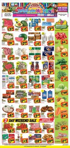 Grocery & Drug offers in Mesquite TX | Supermercado El Rancho Weekly ad in Supermercado El Rancho | 9/28/2022 - 10/4/2022