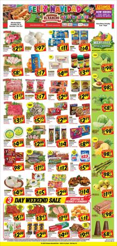 Supermercado El Rancho catalogue | Supermercado El Rancho Weekly ad | 12/7/2022 - 12/13/2022