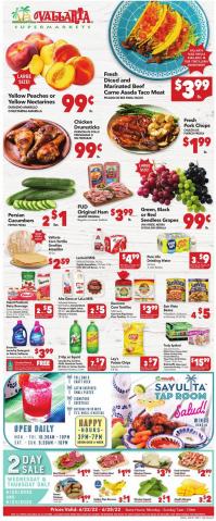 Grocery & Drug offers in Carlsbad CA | Weekly Ad in Vallarta Supermarkets | 6/22/2022 - 6/28/2022
