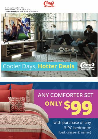 Conn's Home Plus catalogue in Houston TX | Conn's Home Plus Deals - Weekly Ad | 9/14/2023 - 9/27/2023