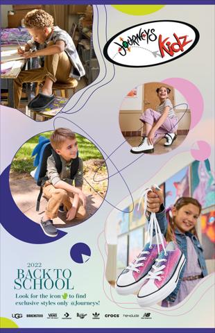Clothing & Apparel offers in Rockville MD | 2022 Journeys Kidz Back To School in Journeys | 8/10/2022 - 8/31/2022