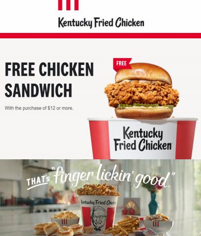Restaurants offers in Ontario CA | KFC - Offers in KFC | 5/13/2022 - 6/2/2022