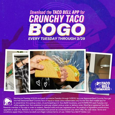 Taco Bell catalogue in Miami FL | Taco Bell - Offers | 3/15/2022 - 3/31/2022