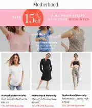 Clothing & Apparel offers in Hoboken NJ | Bye Winter in Motherhood Maternity | 3/13/2023 - 3/31/2023