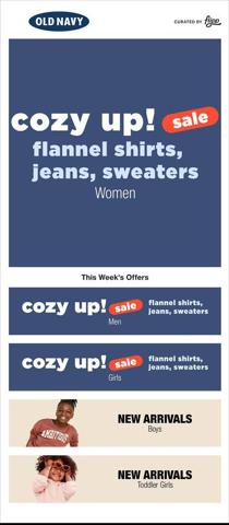 Clothing & Apparel offers in Mesa AZ | Old Navy Weekly ad in Old Navy | 10/3/2022 - 10/24/2022