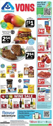 Grocery & Drug offers in Burbank CA | Vons Weekly ad in Vons | 6/22/2022 - 6/28/2022