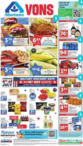 Grocery & Drug offers in Paramount CA | Weekly Ad in Vons | 6/29/2022 - 7/5/2022
