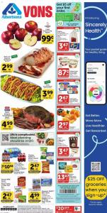 Offer on page 2 of the Weekly Ad catalog of Vons