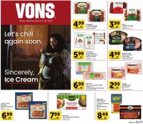 Offer on page 3 of the Monthly Ad catalog of Vons