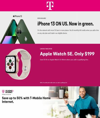 T-Mobile catalogue in New York | T-Mobile - Offers | 4/8/2022 - 5/5/2022